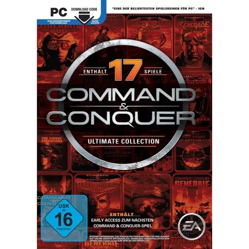 Command & Conquer The Ultimate Collection (DE) (Code In Box)