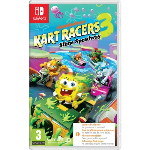 Nickelodeon Kart Racers 3: Slime Speedway (Code in Box)