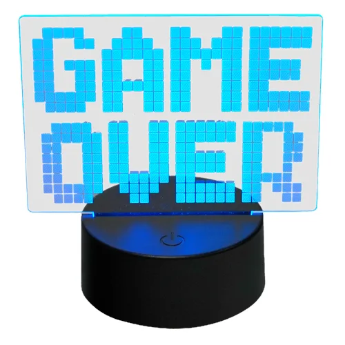 MECHARITE - 3D Lampe - GAME OVER