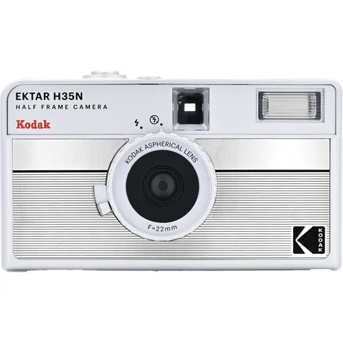 Kodak - EKTAR H35N Camera - Striped Silver