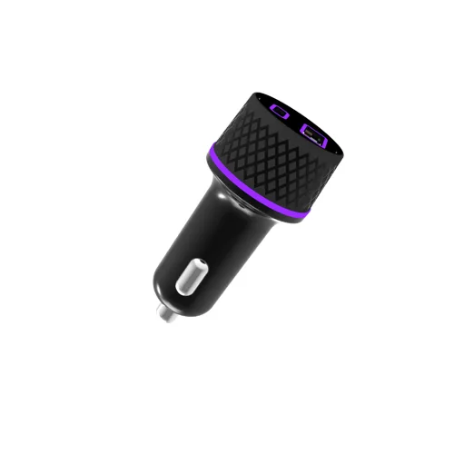 Oniverse billaddare 60 W med kabel, 1,5 m, svart