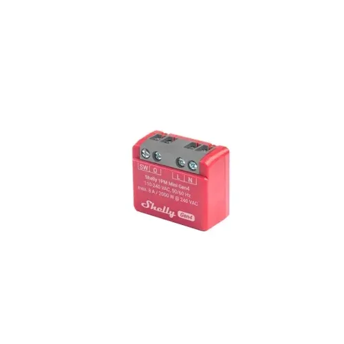 Shelly 1PM Mini Gen4 Intelligent kontakt