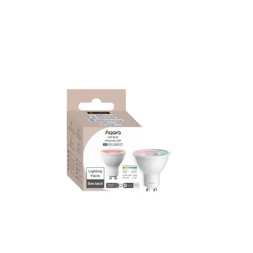 Aqara LED Bulb T2 RGB CCT GU10 smart LED-lampa, Thread, Zigbee, Bluetooth