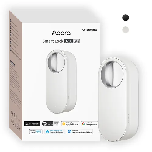 Aqara - Smart Lock U200 Lite Kit - White