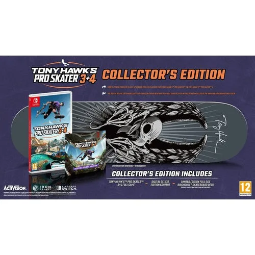 Tony Hawk's Pro Skater 3 + 4 Collectors Edition
