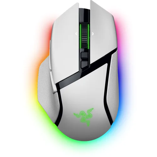 Razer - Basilisk V3 Pro 35K Ergonomic Gaming Mouse - White