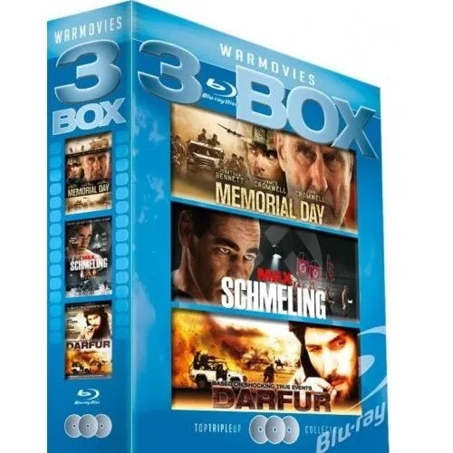 WAR BOX (Blu-ray), samling med 3 krigsfilmer