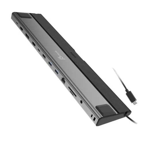 J5create - USB4 Triple 4K Display Docking Station