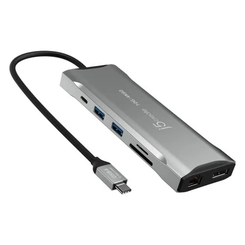 J5create - 4K60 Elite USB-C Triple-Monitor 10Gbps Mini Dock