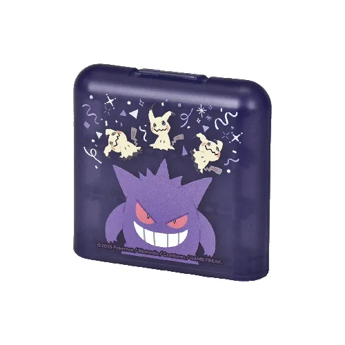 HORI - 24-Game Card Case (Gengar & Mimikyu) - Purple