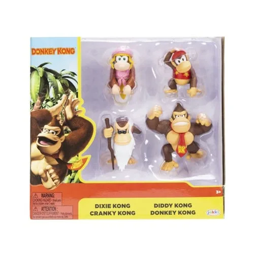 Super Mario - Donkey Kong 2,5" 4pck. (431174)