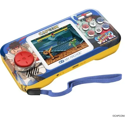 My Arcade - Super Street Fighter II Portable Gaming System + Travel Case