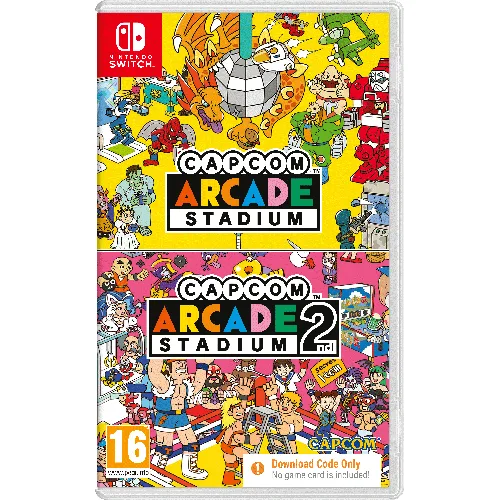 Capcom Arcade Stadium 1 and 2 (Code in a box)