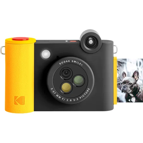 Kodak - Smile+ – Instantkamera med inbyggd skrivare & Bluetooth