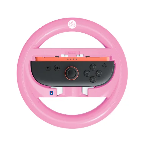 HORI - Racing Wheel Attachment Set for Switch 2 - Peach - Large
