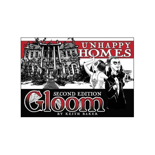 Gloom Unhappy Homes, sällskapsspel, 2:a upplagan