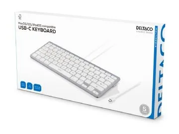 DELTACO TB-126-C - Tangentbord