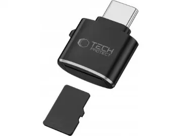 TECH-PROTECT ULTRABOOST TYPE-C TO CARD READER MICRO SD/TF
