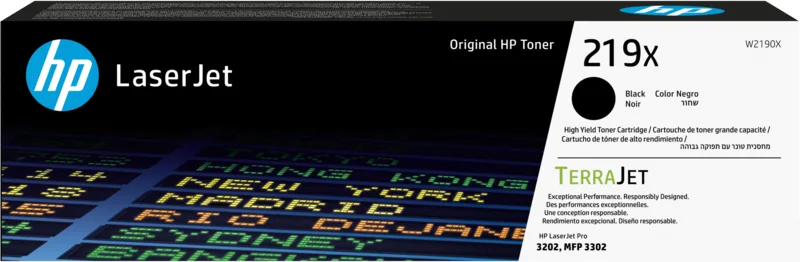 HP 219X Svart, 3200 sidor