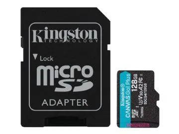 Kingston Canvas Go Plus SDXC minneskort Gen4