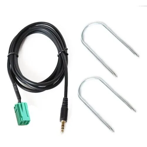 AUX Adapterkabel & Verktyg till Renault