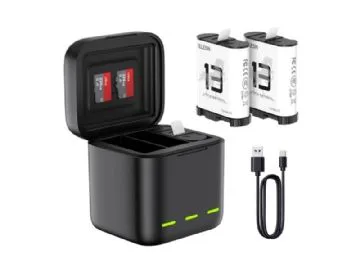Usb Charger For 3x Rechargeable Battery