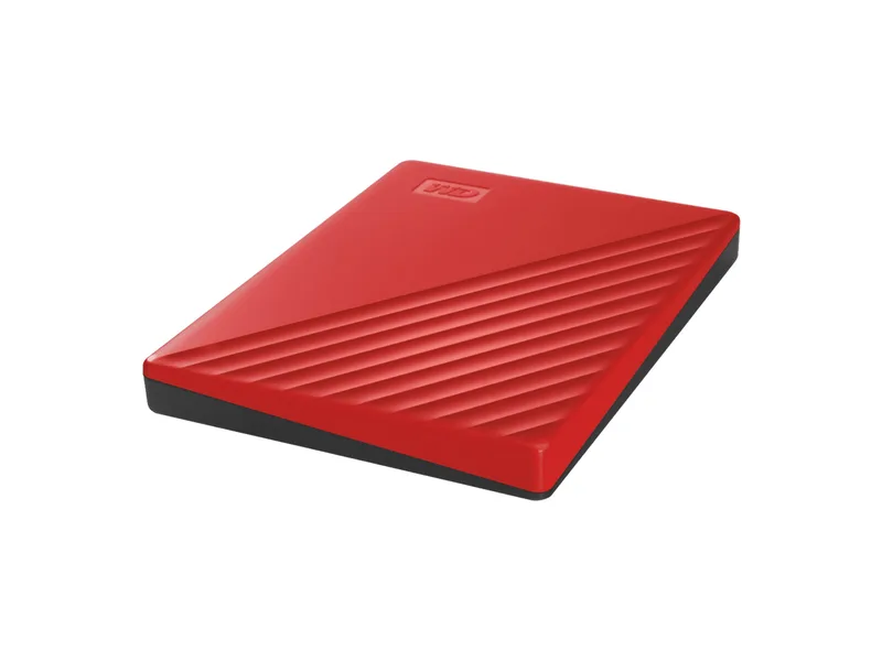 Western Digital WD My Passport WDBR9S0060BRD 6 TB extern hårddisk, röd