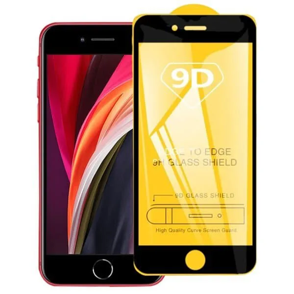 24 iPhone 7/8 skärmskydd härdat glas 9D