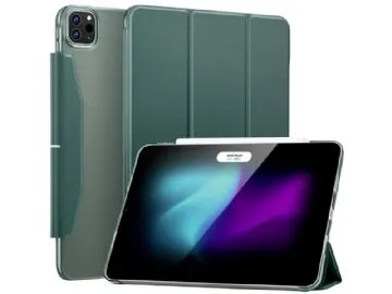 ESR Ascend Trifold iPad-skydd/väska Apple iPad Pro 11 (2024) 27,9 cm (11) Bokskydd Grön, Transparent
