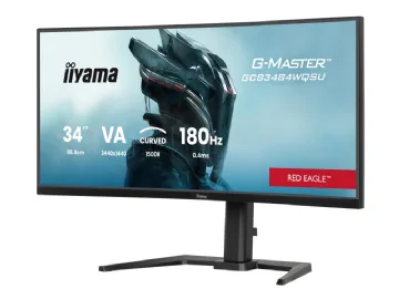 iiyama G-MASTER GCB3484WQSU-B1 platta pc-skärmar 86,4 cm (34") 3440 x 1440 pixlar UltraWide Quad HD LED Svart