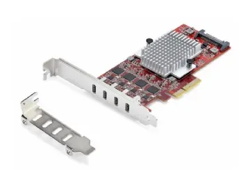 StarTech.com 4-Port USB Type-C PCIe Card