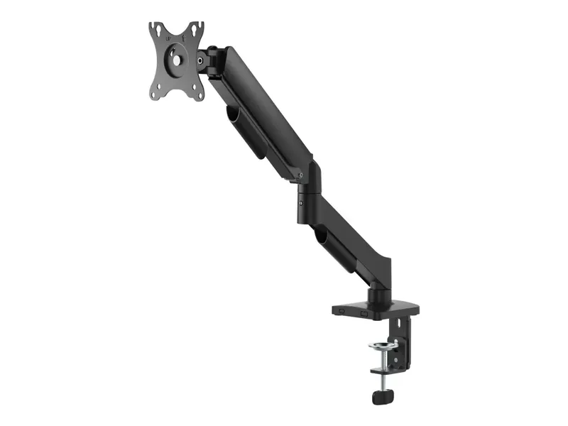 DELTACO ARM-534-B skrivbordsfäste för monitor, mekanisk fjäder, 17-32", 9 kg