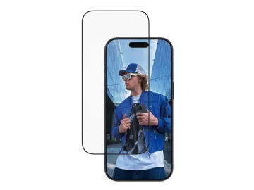 PanzerGlass Skärmskydd – iPhone 17 – iPhone 16 Pro – Ultra-Wide Fit med EasyAligner