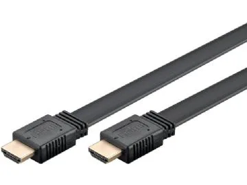 Goobay 77133, 1 m, HDMI Typ A (standard), HDMI Typ A (standard), 3D kompatibilitet, 48 Gbit/s, Svart
