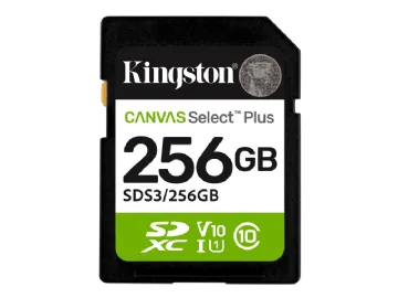 Kingston Canvas Select Plus SD-minneskort 256 GB