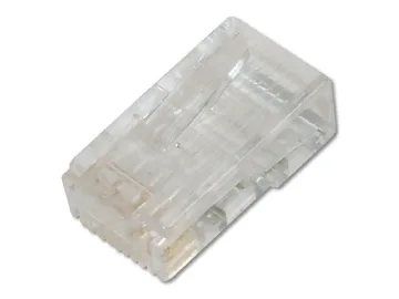 DIGITUS CAT 6A Modularstecker fÃ¼r Rundkabel geschirmt 100Stk