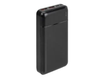 Rivacase VA2102, 20000 mAh, Litium Polymer (LiPo), Quick Charge 3.0, 3,7 V, 22,5 W, Svart