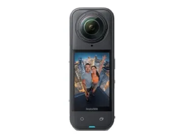 Insta360 X5 Starter Bundle, 8K Ultra HD, 72 MP, 120 fps, Wi-Fi, Bluetooth, 2400 mAh