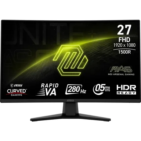 MSI MAG 274CXF 27 tum böjd VA-skärm, Full HD