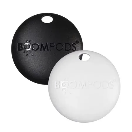 Boompods Boomtag 2 Pack black & white