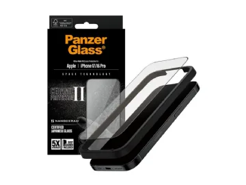 PanzerGlass – Ceramic II-skärmskydd – iPhone 17 Pro