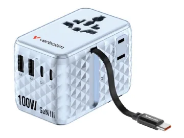 Verbatim Charge 'n' Travel strömadapter