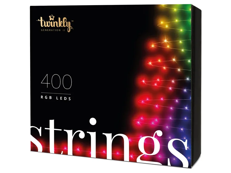 Twinkly julbelysning 400 LED RGB