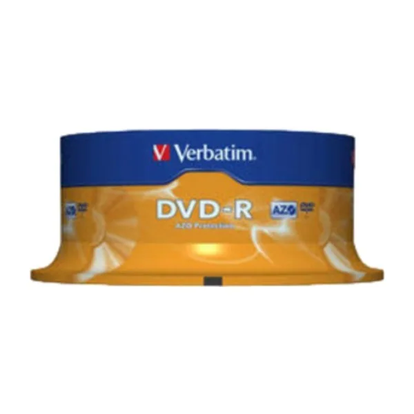 Verbatim DVD-R 16x 4,7 GB/120 min 25-pack