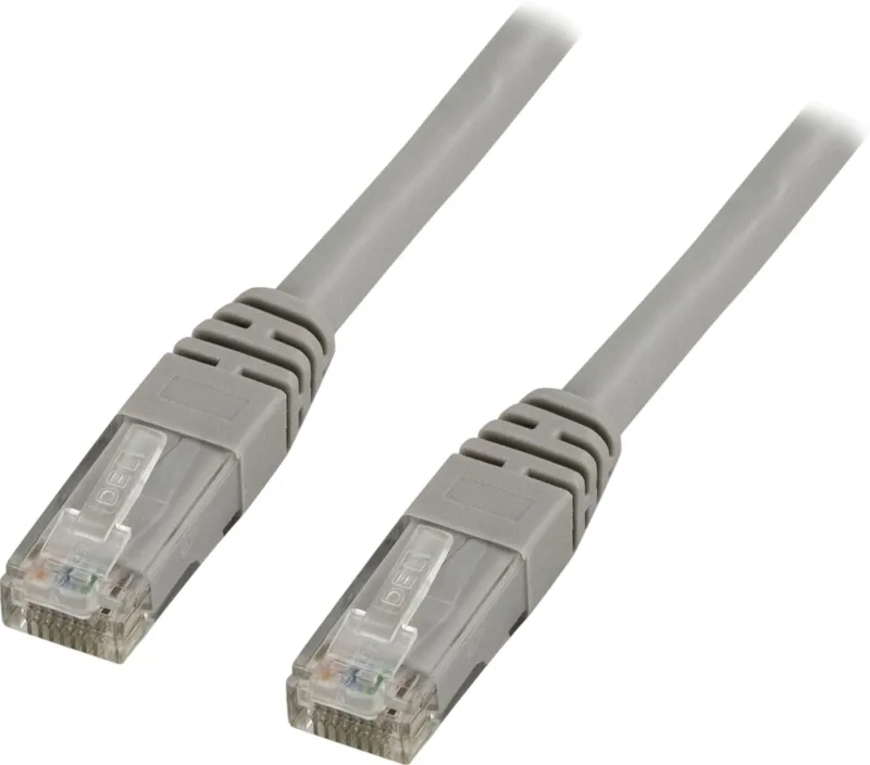 Oskärmat patch kablage Cat.5e