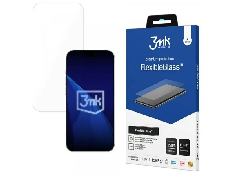 3MK FlexibleGlass hybridglas skärmskydd till iPhone 17 Pro Max