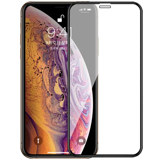 Skalo iPhone 11 Heltäckande Skärmskydd Härdat Glas