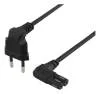 DELTACO strömkabel Eurokontakt till power IEC 60320 C7
