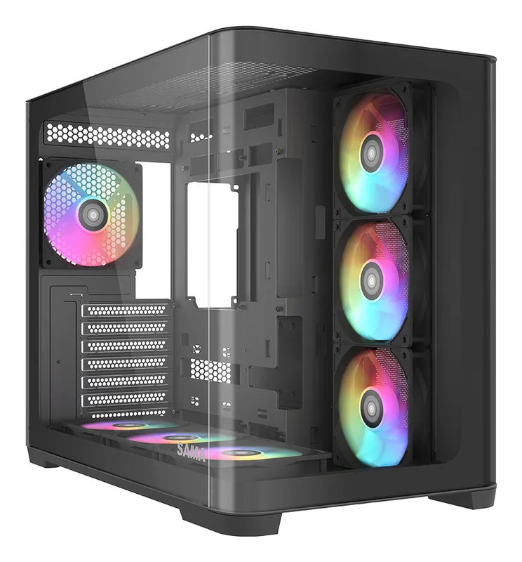 DEEPCOOL SAMA V60, Black Mid-tower Case