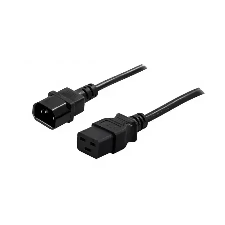 PowerWalker - strömkabel - IEC 60320 C19 till IEC 60320 C14